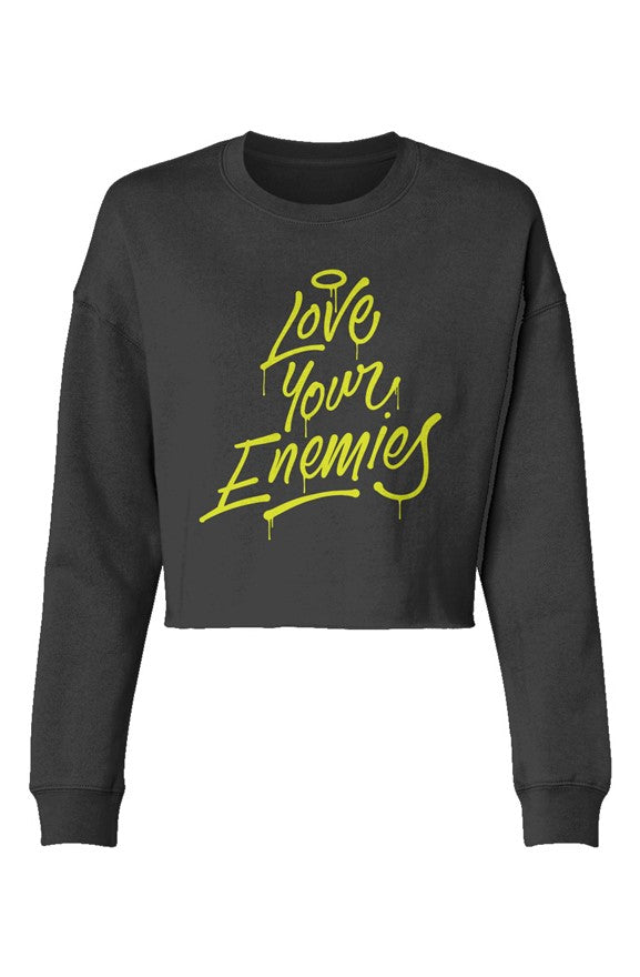 Women’s Love Your Enemies Cropped Crew